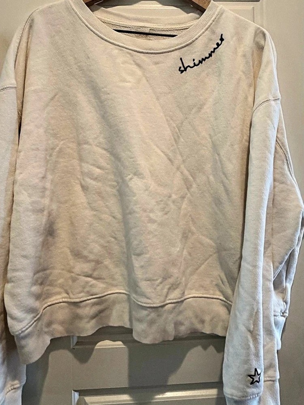 PILCRO Women'Small Crewneck Sweatshirt Size Small